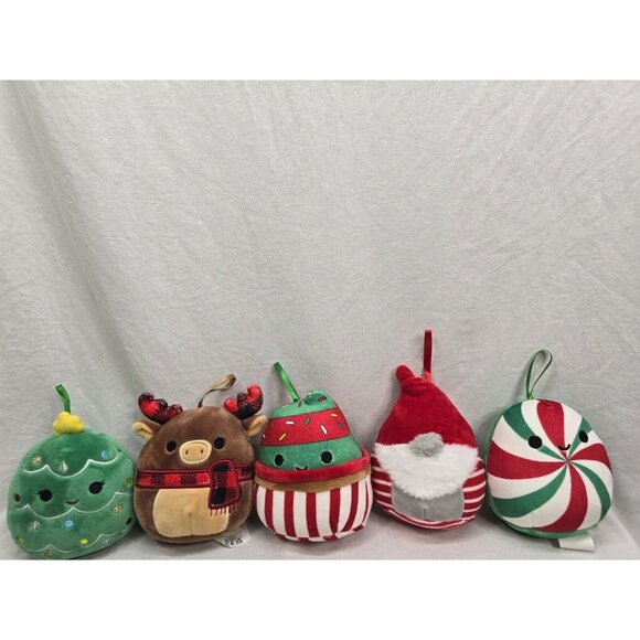 Squishmallow Holiday Plush Lot- 7 Assorted Kelly Toy Stuffed Animals Christmas - Picture 4 of 8